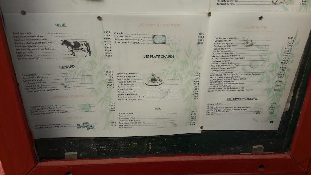 Saveurs d'Asie - Menu Image 2