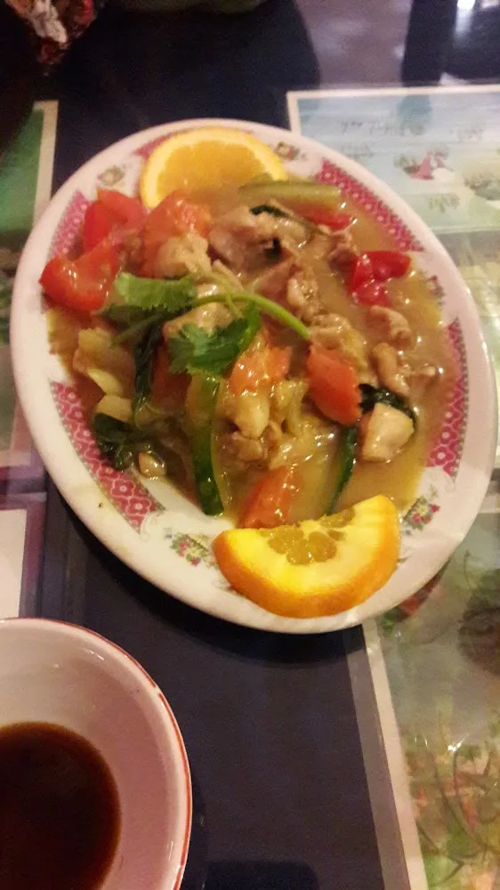 Poulet Au Curry Thaï